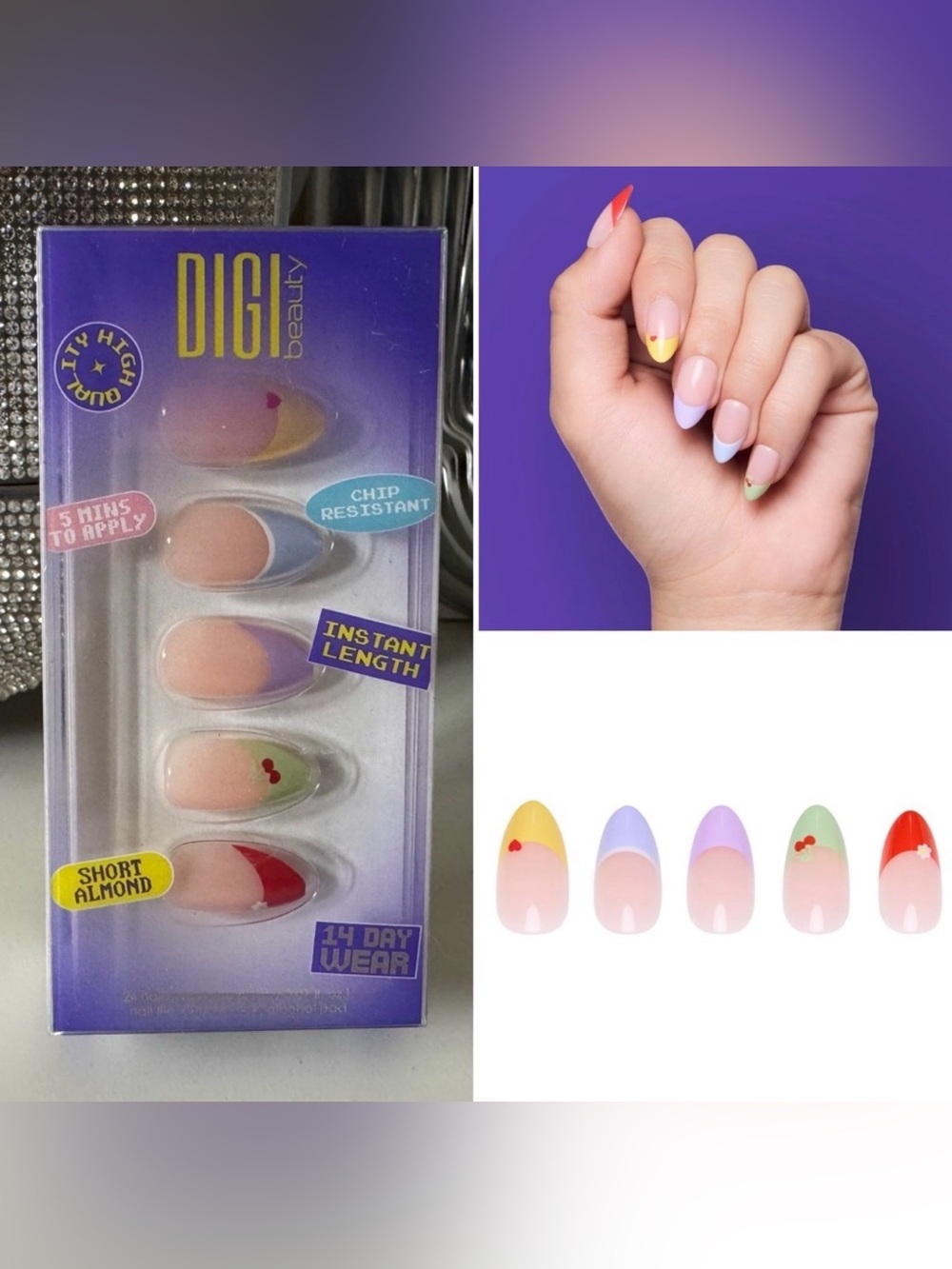 Digi Beauty Press-On Nails Digits